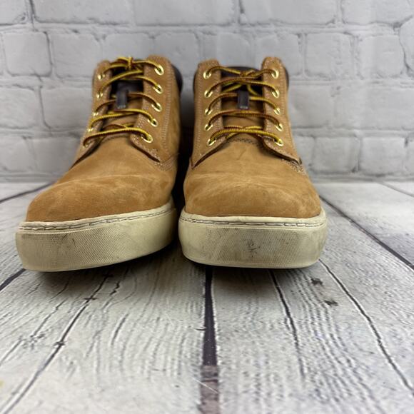 Timberland™ Men's Maple Grove Leather Chukka 'Wheat Nubuck' US 9.5 - Picture 2 of 10